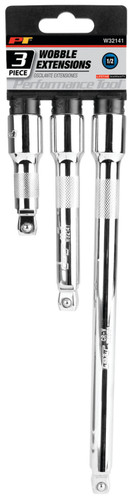 Performance Tool 3-Piece 1/2 in. Drive Wobble Extension Set W32141 - packaging