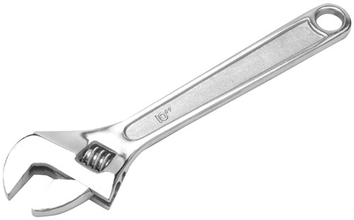 Performance Tool 10 in. Adjustable Wrench W30710 - front view