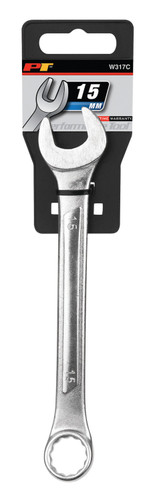 Performance Tool 15mm Metric Combination Wrench W317C - packaging