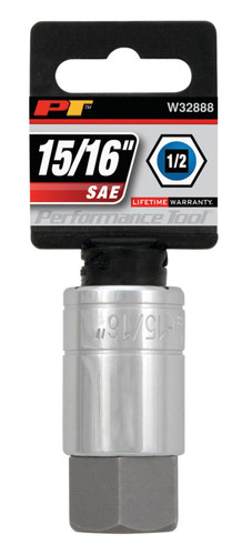 Performance Tool 1/2 in. Drive Hex Bit Socket 15/16 in. W32888 - packaging