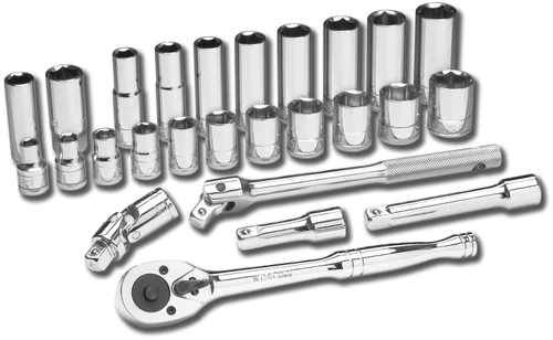 Performance Tool 26-Piece 1/2 in. Drive SAE Socket Set W32901