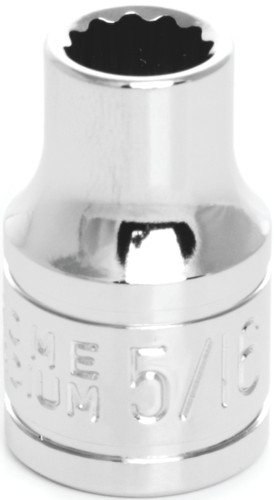 Performance Tool 3/8 in. Drive 12-Point Socket 5/16 in. W38510 - front view