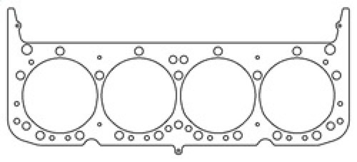 Cometic Head Gasket for Chevy SB V8 Vortec .040in MLS 4.165in | C5410-040
