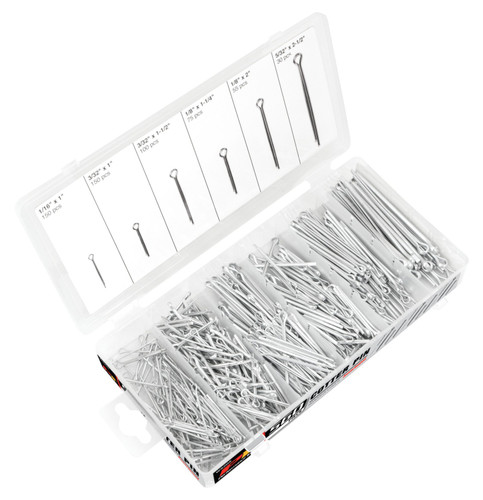 Performance Tool 560-Piece Cotter Pin Assortment W5205 - front view