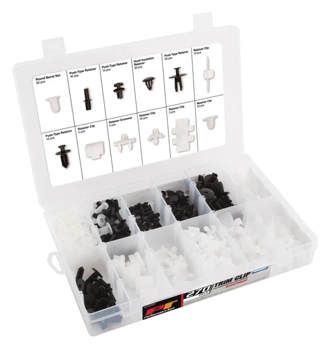 Performance Tool 270-Piece Mercedes Trim Clip W5257 - front view