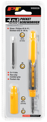 Performance Tool 4-in-1 Precision Screwdriver W80036 - packaging