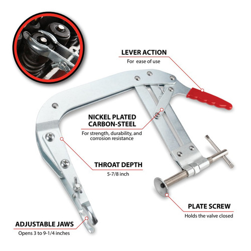 Performance Tool Valve Spring Compressor W80568 - diagram