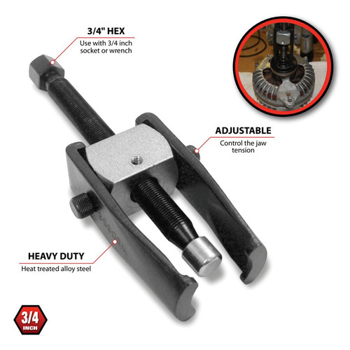 Performance Tool Pulley Puller W80653 - diagram