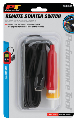 Performance Tool Remote Starter Switch W80581 - packaging