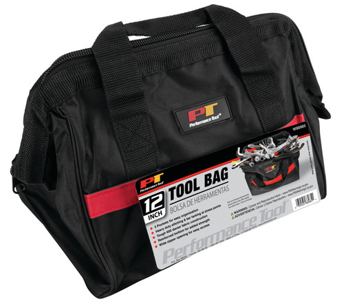 Performance Tool 12 in. Tool Bag W88985 - packaging