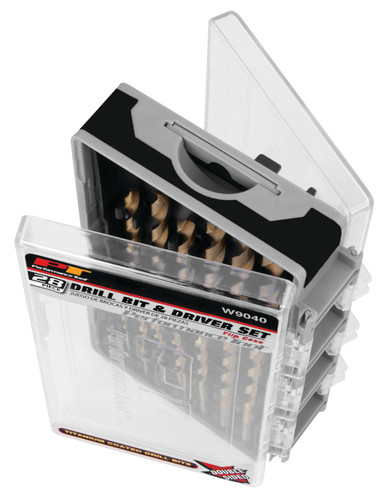 Performance Tool 28-Piece Drill Bit & Driver Set W9040