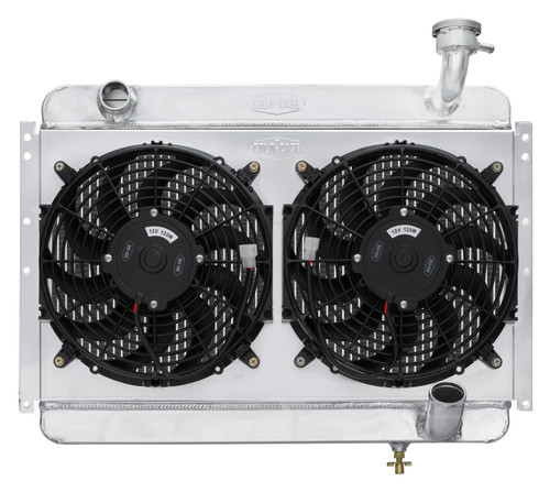 Aluminum Radiator and Dual 12 in Fan Kit CHV710K