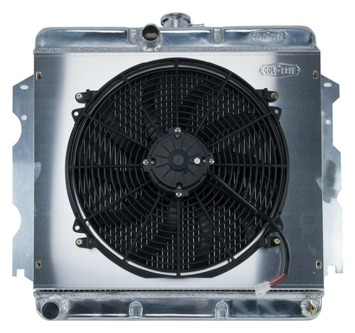 Aluminum Radiator and 16 in Fan Kit - Small Block, 18 x 22 in Core, Manual Transmission MOP751K