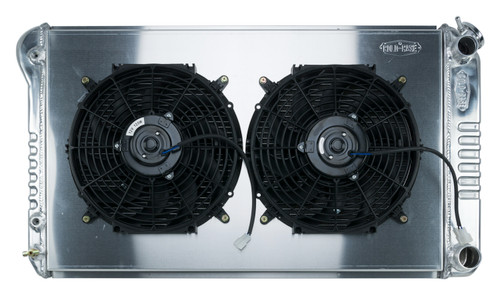 Aluminum Radiator and Dual 12 in Fan Kit - LS Swap GMA546AK