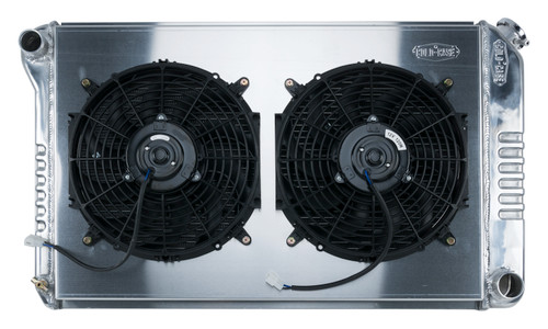 Aluminum Radiator and Dual 12 in Fan Kit - Manual Transmission CHC545K