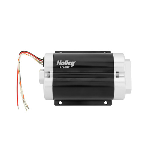 160 GPH Dominator In-Line Billet Fuel Pump (Dual Inlet) 12-1600-2 - angled view