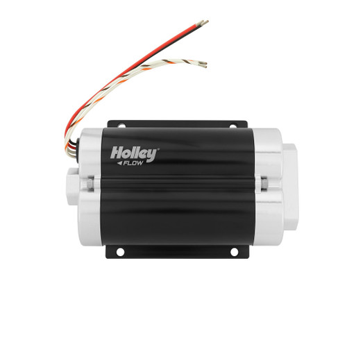 200 GPH Dominator In-Line Billet Fuel Pump (Dual Inlet) 12-1800-2 - angled view