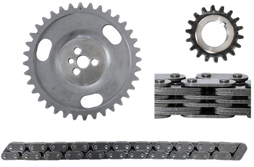 Enginetech TS509 Timing Chain Set for 1992-1999 Chevrolet GMC Isuzu Oldsmobile Astro Blazer Bravada C1500 C2500 4.3L 262ci V6