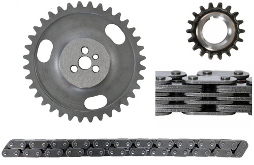 Enginetech TS509 Timing Chain Set for 1992-1999 Chevrolet GMC Isuzu Oldsmobile Astro Blazer Bravada C1500 C2500 4.3L 262ci V6