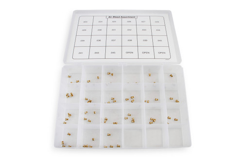 Air Bleed Assortment Kit 36-240 - angled view