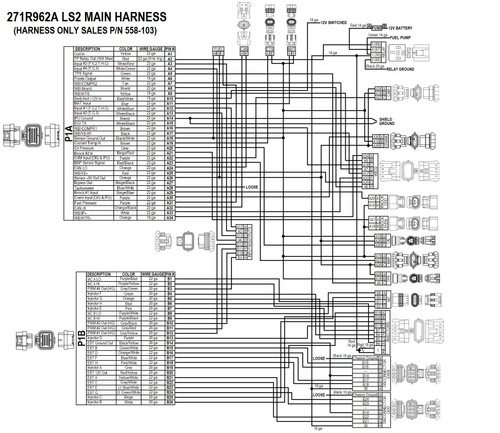 HP EFI ECU & Harness Kits 550-603 - alternate view
