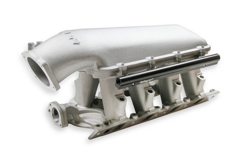 8.2" SBF Ford Hi-Ram EFI Manifold 300-272 - left view