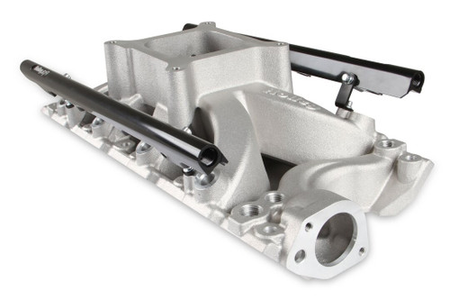 4150 Single Plane Fuel Injection Intake Manifold 300-276 - angled view