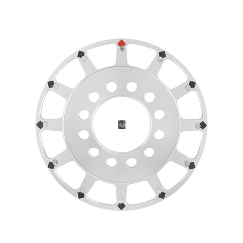 8-Inch 12-1X Crank Trigger Wheel 556-180 - front view
