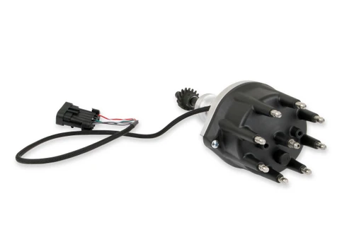 Low Profile SBF Dual Sync Distributor 565-211 - top view