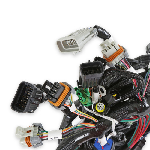 Ford 2V and 4V Modular Main Harness 558-108 - angled view
