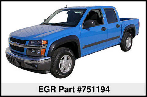 EGR Rugged Look Fender Flares for Chevy Colorado/GMC Canyon | 751194