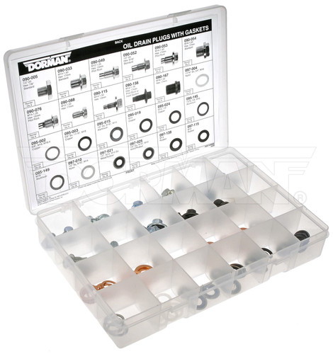 Dorman Oil Drain Plug Tech Tray 030-548 - angled view