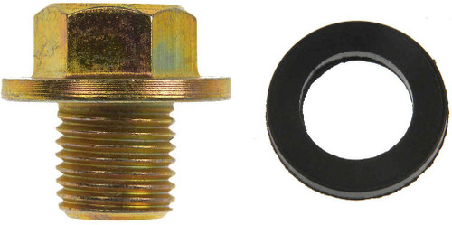 Dorman Oil Drain Plug Standard M12-1.25, Head Size 14Mm 090-038 - front view