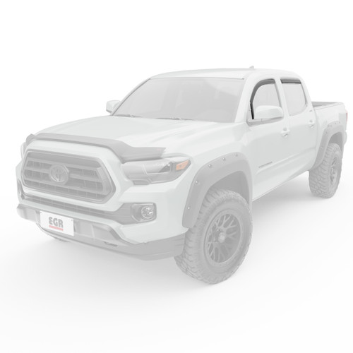 EGR In-Channel Window Visors Smoked for Toyota Tacoma | 575081