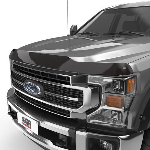 EGR Superguard Hood Shield Smoke for Ford F-250/F-350 | 303911