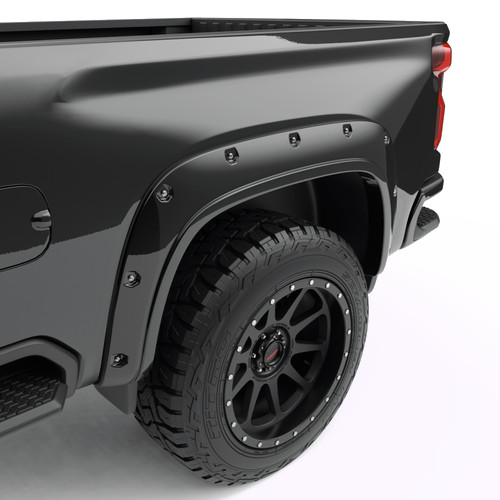 EGR Traditional Bolt-On Fender Flares for Chevrolet Silverado HD | 791884-GBA