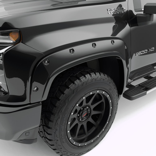 EGR Traditional Bolt-On Fender Flares for Chevrolet Silverado HD | 791884-GBA