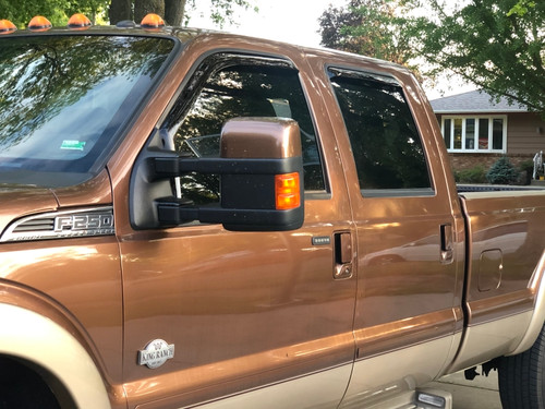 EGR In-Channel Window Visors for Ford Super Duty Crew Cab | 573511