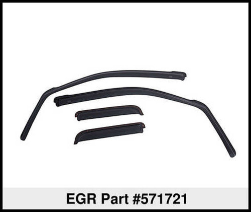 EGR In-Channel Window Visors for Chev Subran/Yuk/Silv/Sierra | 571721