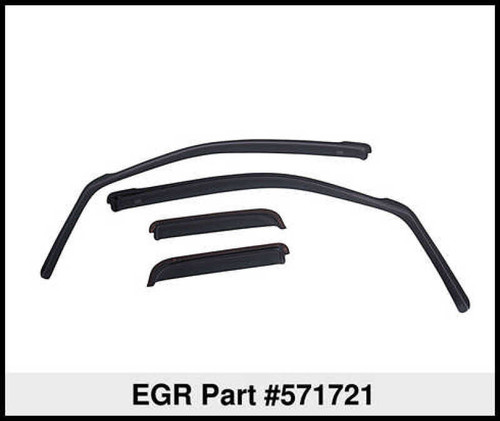 EGR In-Channel Window Visors for Chev Subran/Yuk/Silv/Sierra | 571721