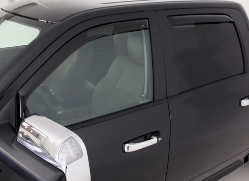 EGR In-Channel Window Visors for Dodge Ram Pickup Quad Cab | 572651