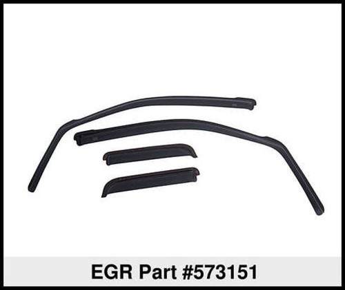 EGR In-Channel Window Visors for Ford Excursion | 573151
