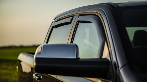 EGR Tape-On Window Visors Dark Smoke for Dodge Ram 1500 | 642951