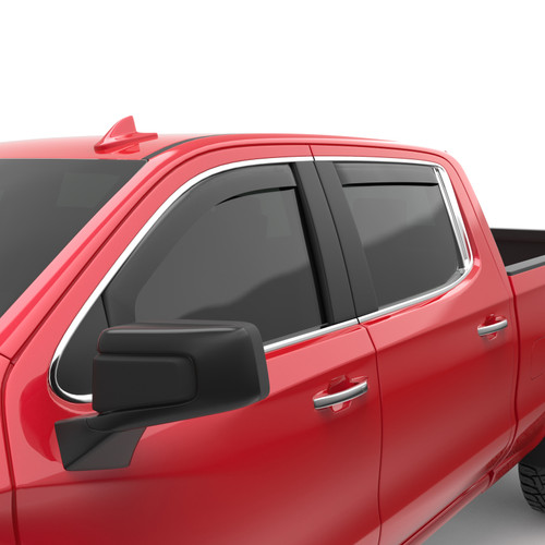EGR In-Channel Window Visors Matte for Chevy 1500 | 571895