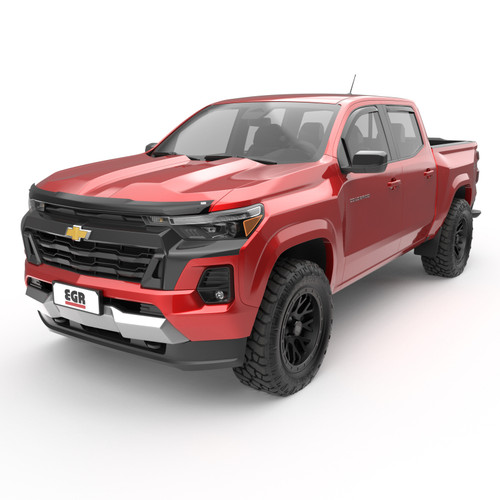 EGR Superguard Hood Guard Dark Smoke for Nissan Titan XD | 309591
