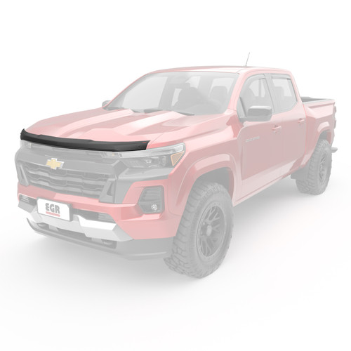 EGR Superguard Hood Guard Matte Black for Nissan Titan XD | 309595