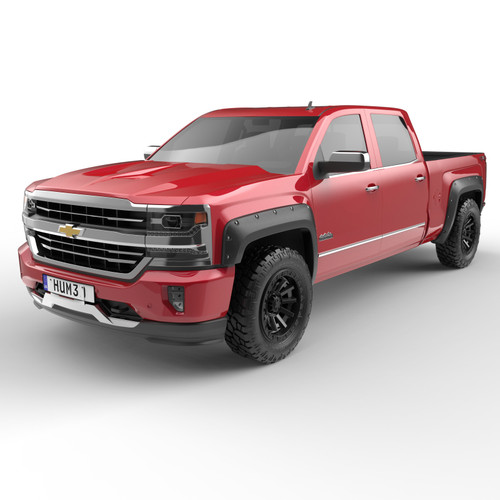 EGR Bolt On Fender Flare for Chevrolet Silverado | BLF1009