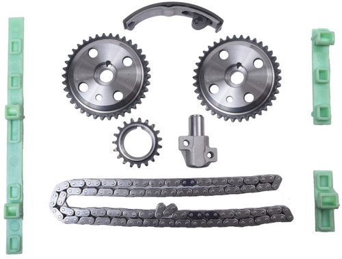 Enginetech TS390A Timing Chain Set for 1996-2002 Buick Chevrolet Oldsmobile Pontiac Achieva Alero Cavalier Grand Am Malibu 2.4L 146ci I4