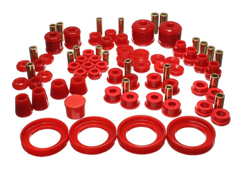 Energy Suspension Red Hyper-Flex Bushing Set for Honda Prelude | 16.18113R