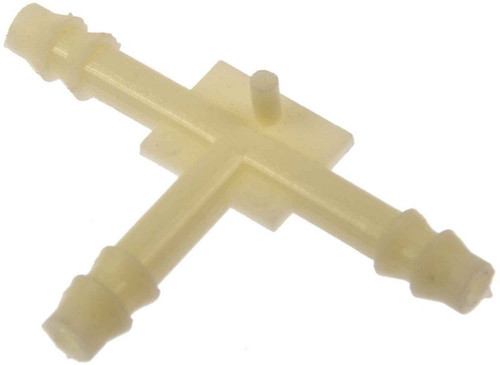 Dorman 7/64 X 7/64 X 7/64 In. Hard Vacuum Tubing Tee Connector 493-007 - front view
